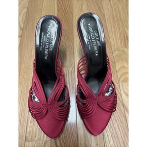 Couture Donald J Pliner Red‎ Strappy Heels - Size 10